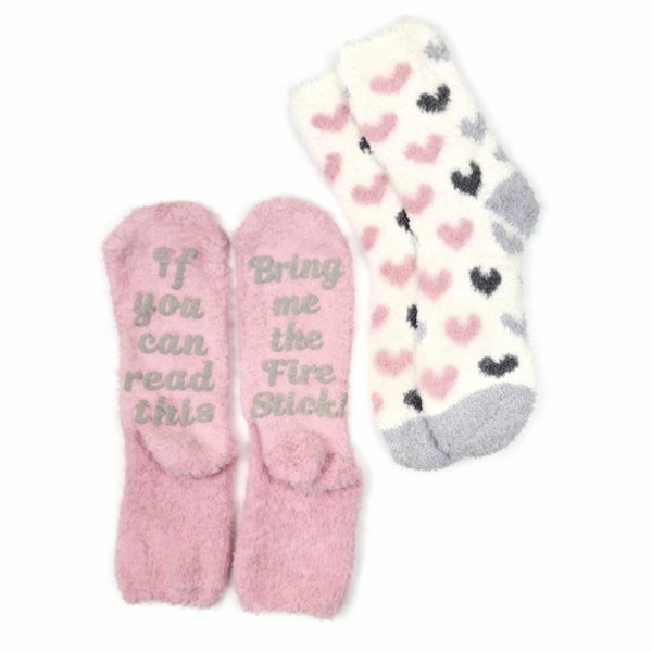 Shop Personalized Fuzzy Socks Online - Etsy