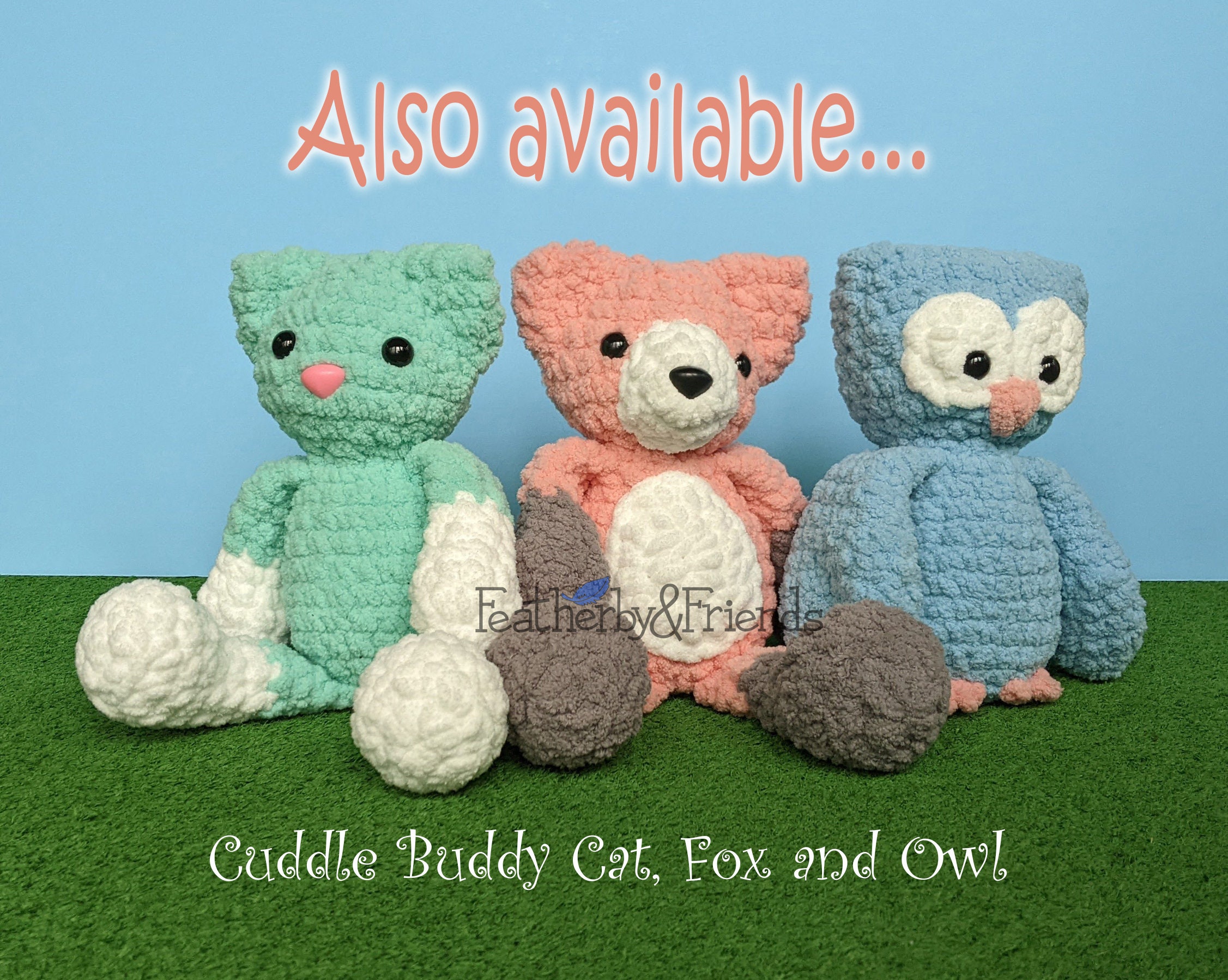 Bear Crochet Pattern Teddy Plush Stuffie Blanket Yarn Etsy Canada
