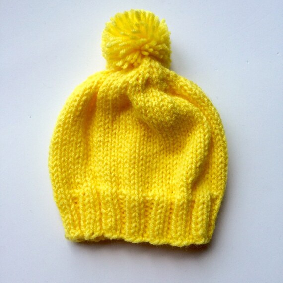 dark green pom pom hat 6 month old hat Forest green baby hat custom baby hat dark green baby hat knitted green hat