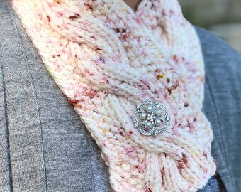 Baby Giraffe Neck Warmer (knitting pattern pdf)