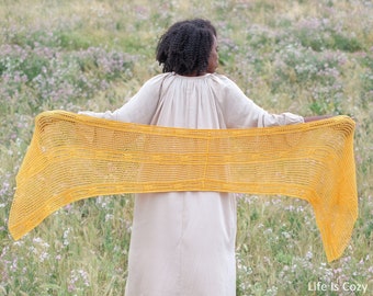 Paddock Hills Shawl (knitting pattern pdf)