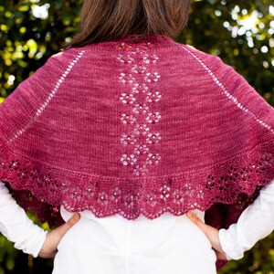 Posey Shawl (knitting pattern pdf)