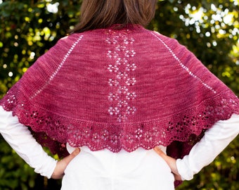 Posey Shawl (knitting pattern pdf)
