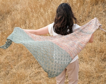 Eureka Valley Shawl (knitting pattern pdf)