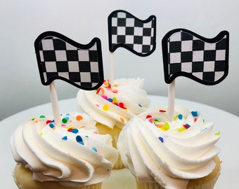 Dirt Bike Cupcake Toppers / Dirt Bike Racing