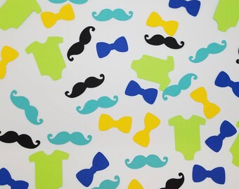 It's a Boy, Baby Boy, Little Man Party, Mustaches, Onesies and Bows