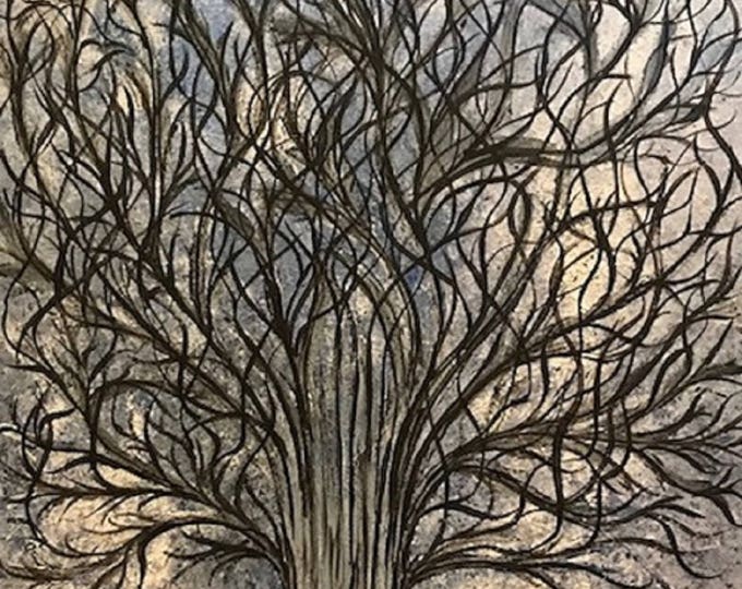 Abstract Tree CZ17015 - Original Abstract Art