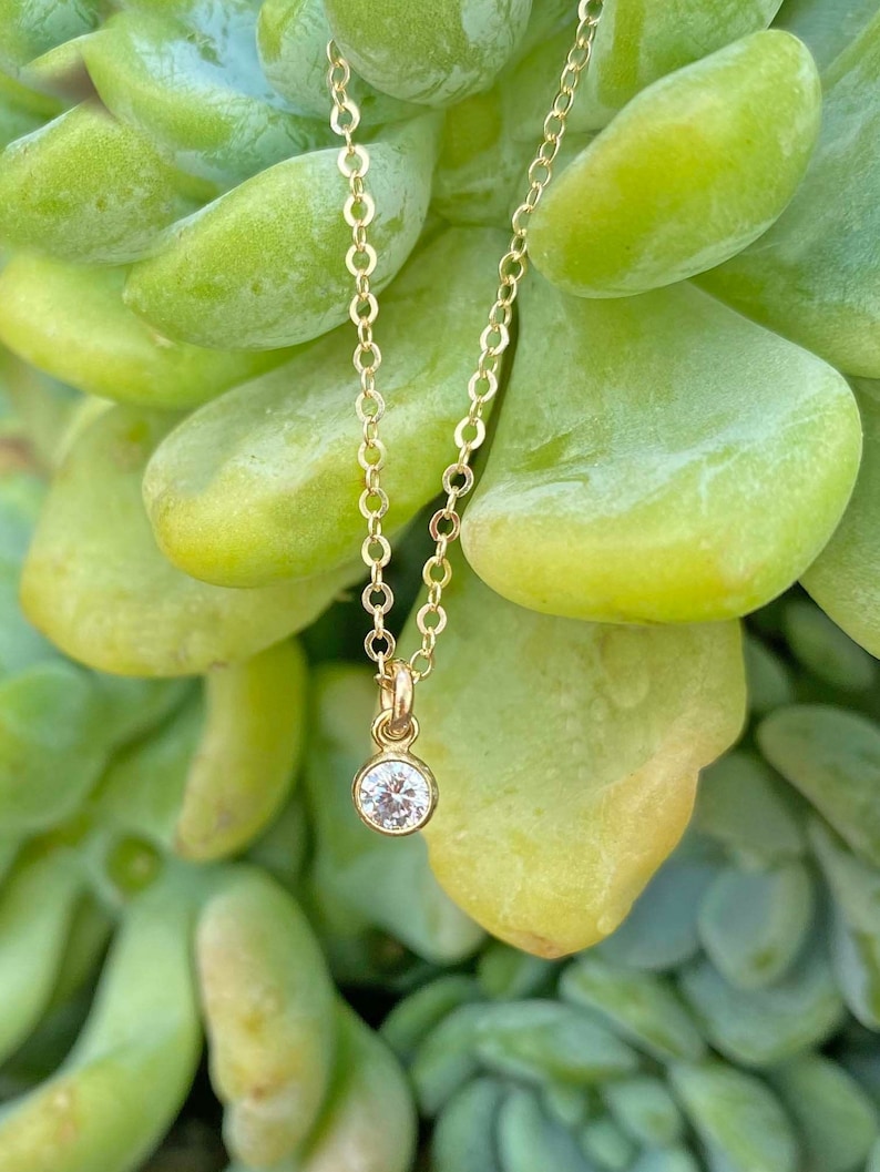 Charms Necklace Handmade Jewelry Girls Sterling Silver and Gold-Filled Charm Necklace Birthday Gift for Girlfriends and Flower Girls