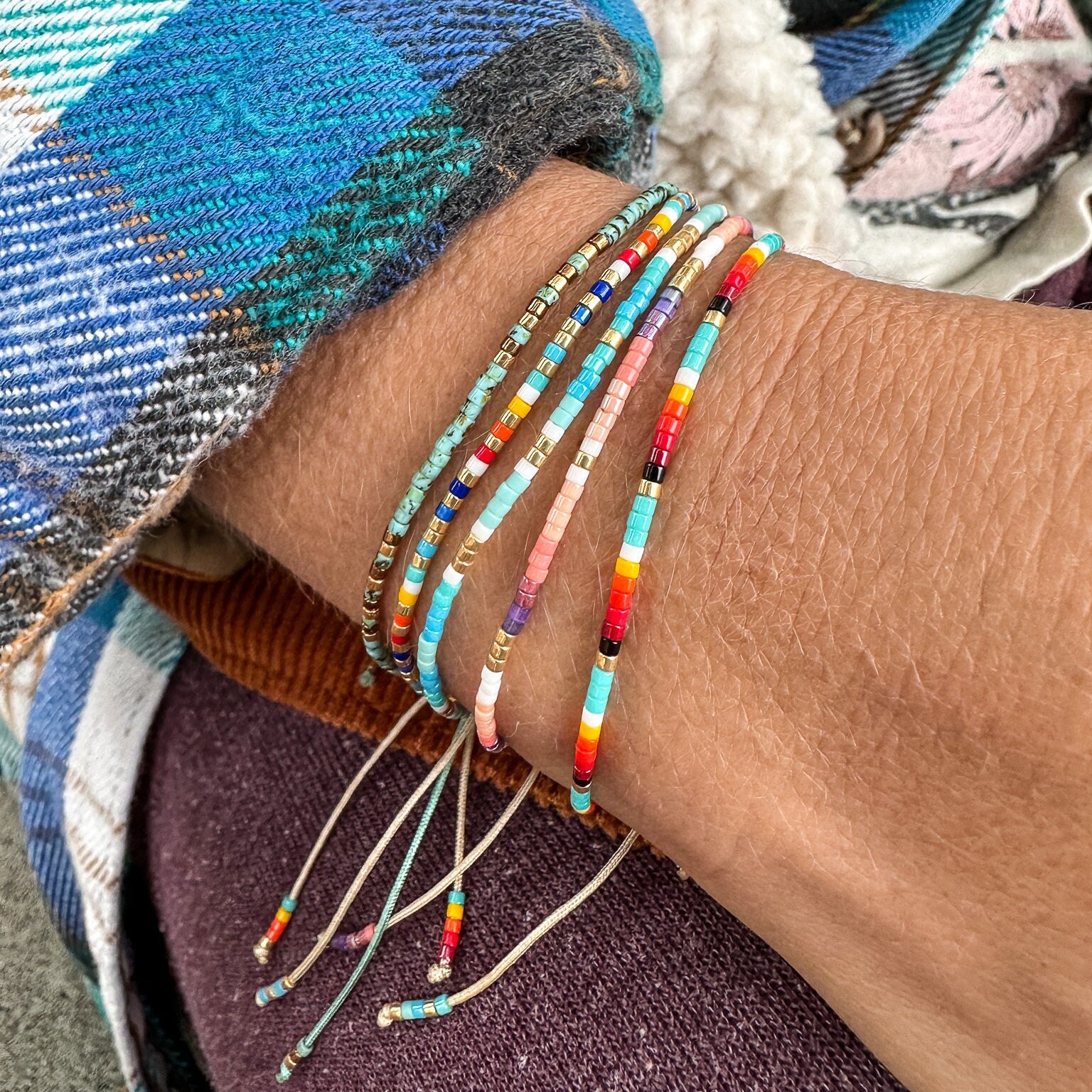 Small on sale beaded bracelets