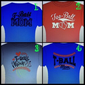T-Ball Mom Shirts