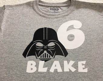 Darth Vader birthday shirt