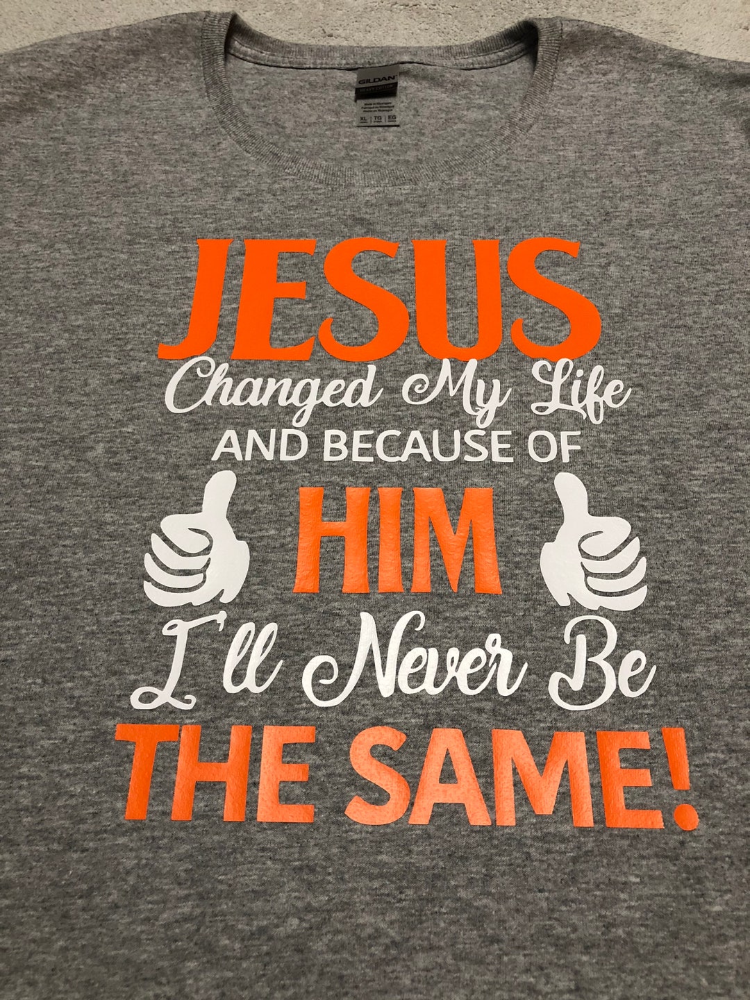 Jesus Changed My Life - Etsy