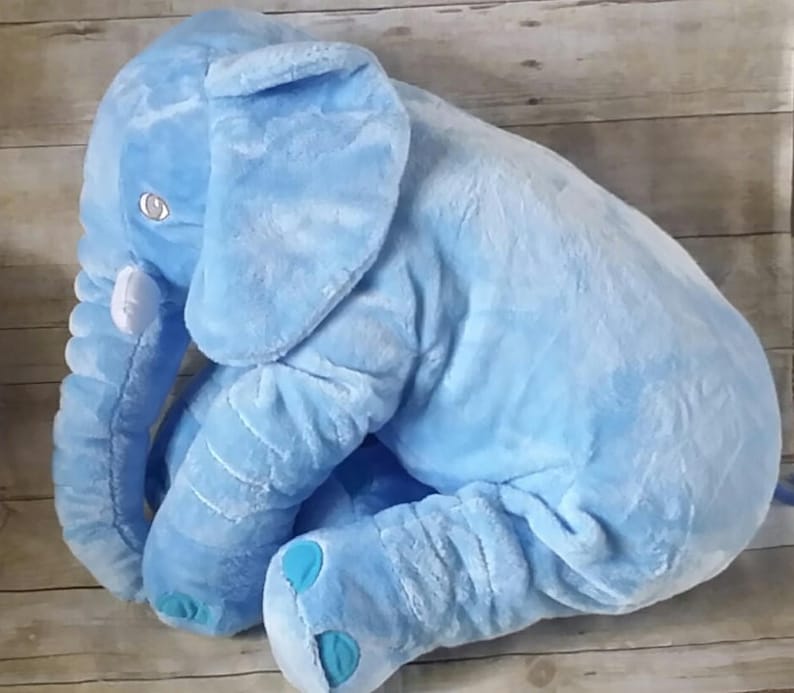First Easter HUGE Stuffed Elephant Elephant Pillow Baby | Etsy