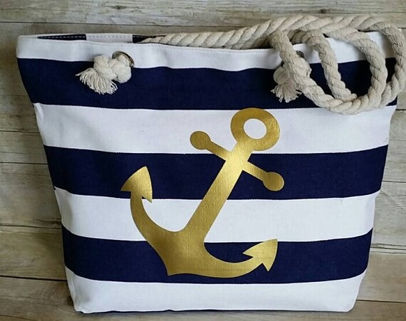 anchor beach bag