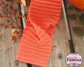 HAAKPATROON; Eenvoudige Twist-oorwarmer