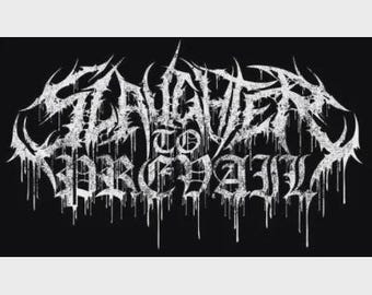 Slaughter to Prevail Decal: Metalcore Deathcore Sticker - Etsy Canada
