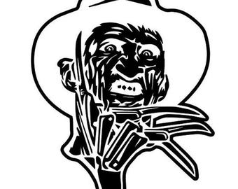 Freddy Krueger Decal - Nightmare on Elm Street
