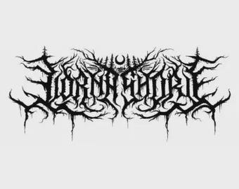 Lorna Shore Decal, Deathcore Band Car Window Laptop Sticker