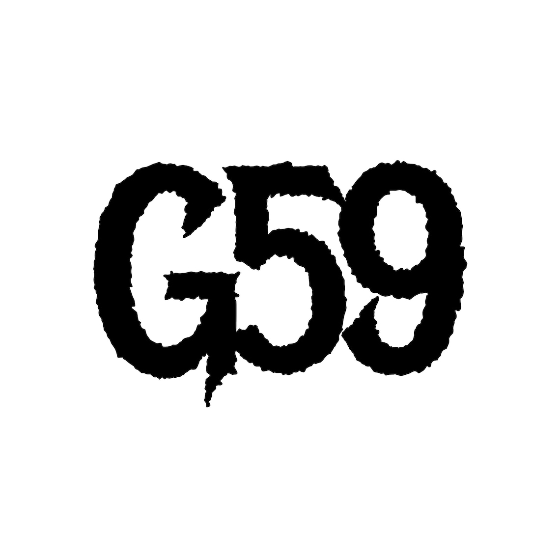 Grey Five Nine G59 Decal for Cars Mirrors Laptops Windows Etsy