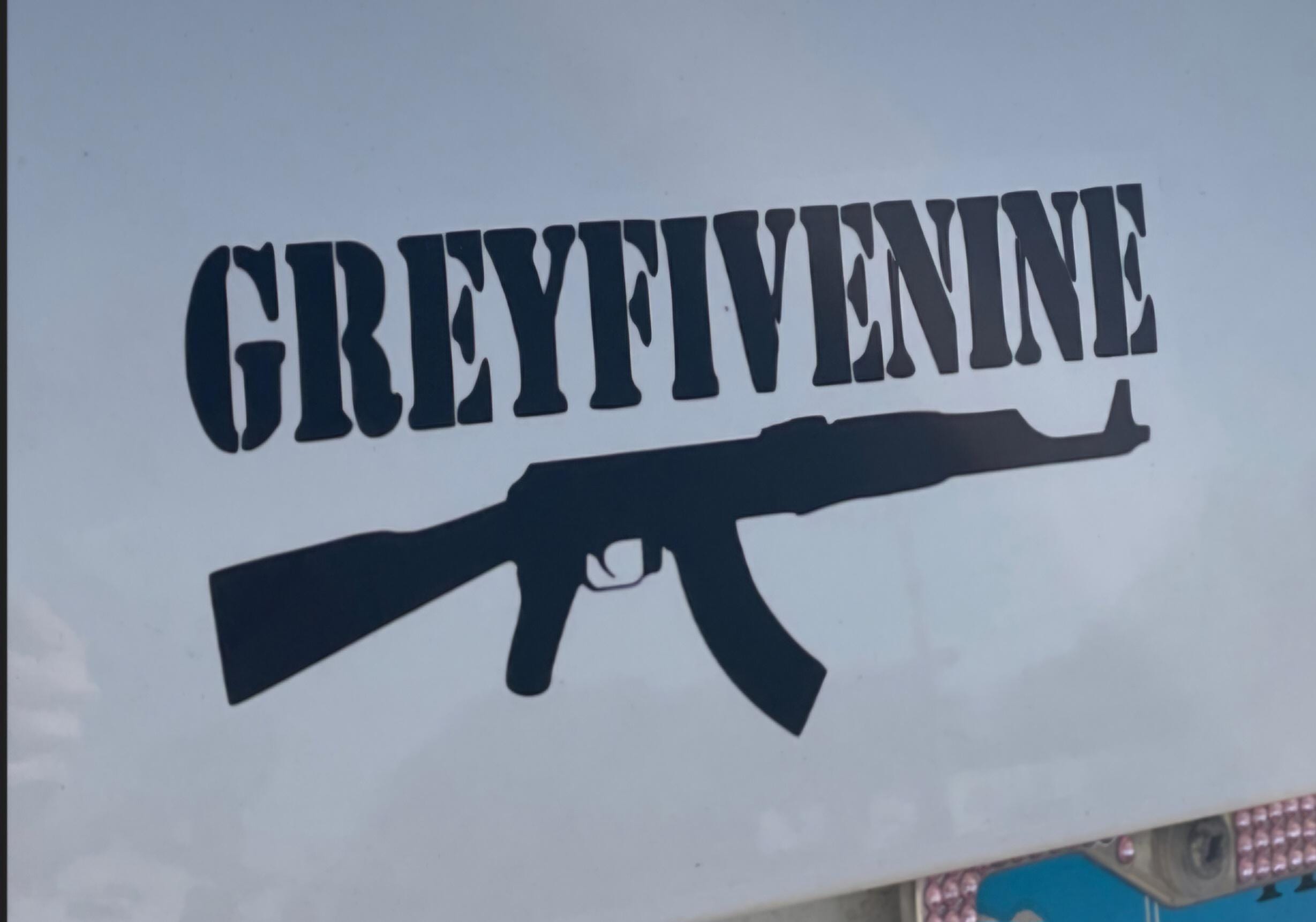 Grey Five Nine AK Decal: G59 Car, Laptop, Window Sticker - Etsy
