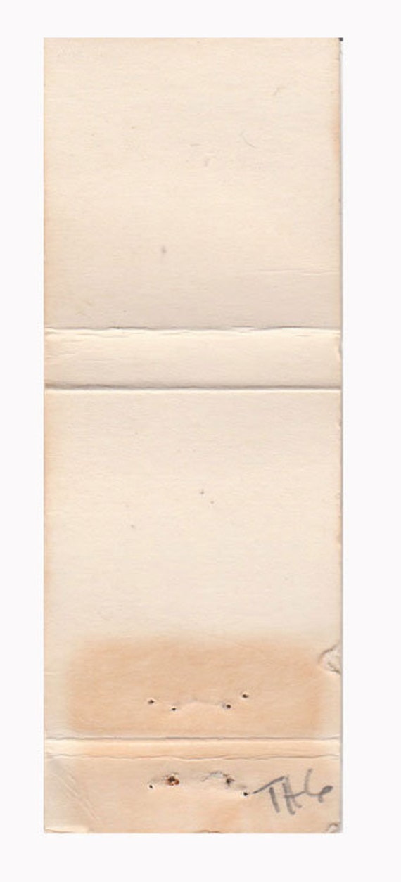 Wm R Rector For Recorder Vigo County Matchbook Cover Terre Haute Indiana Th6