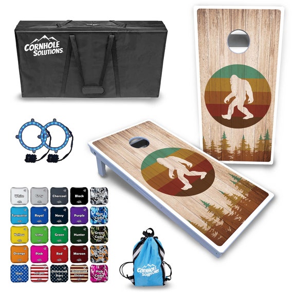 All Weather Cornhole Boards - Bigfoot Circle