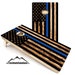Thin Blue Line Design - Cornhole Set - Direct UV Printed 4'x2' Professional Cornhole Set - Made in the USA! Free Shipping!