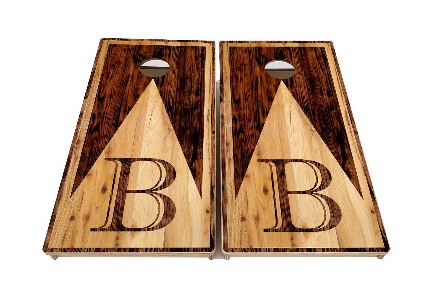 Wood Letter Design Cornhole Solutions Bundle Includes(2) Regulation
