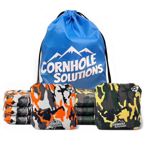 Pro Style Rec Cornhole Bags – Set of 8 (Pick 2 Camo Colors)