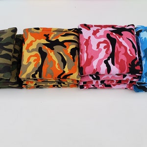 All Weather Resin Filled Select your colors Regulation 6x6 Cornhole Bags includes 8 bags image 4