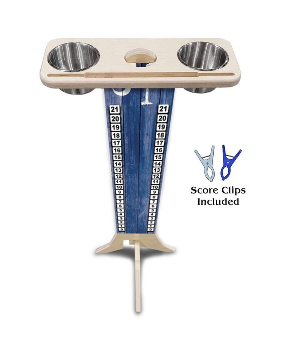 Score Stand - South Carolina - Phone/Tablet Holder - Stainless Steel Cup Holders & Scoring Clips Included!