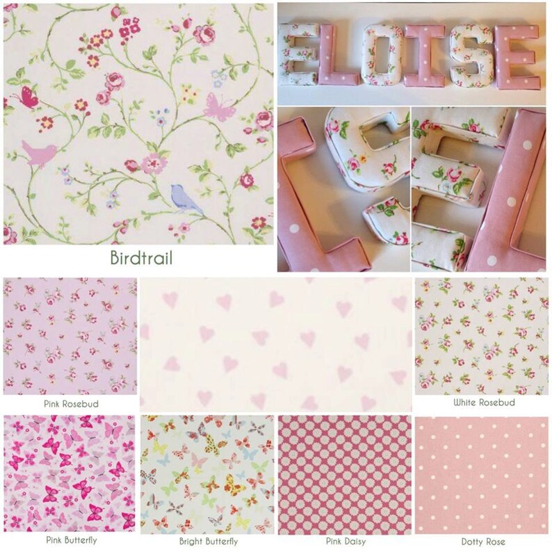 Fabric Letters Animal Letters Nursery Decor Baby Gift New Etsy