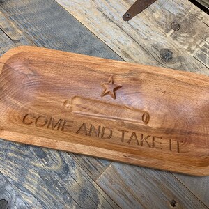 Come and Take It / Gonzales Flag change tray valet catch-all