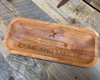 Come and Take It / Gonzales Flag change tray valet catch-all