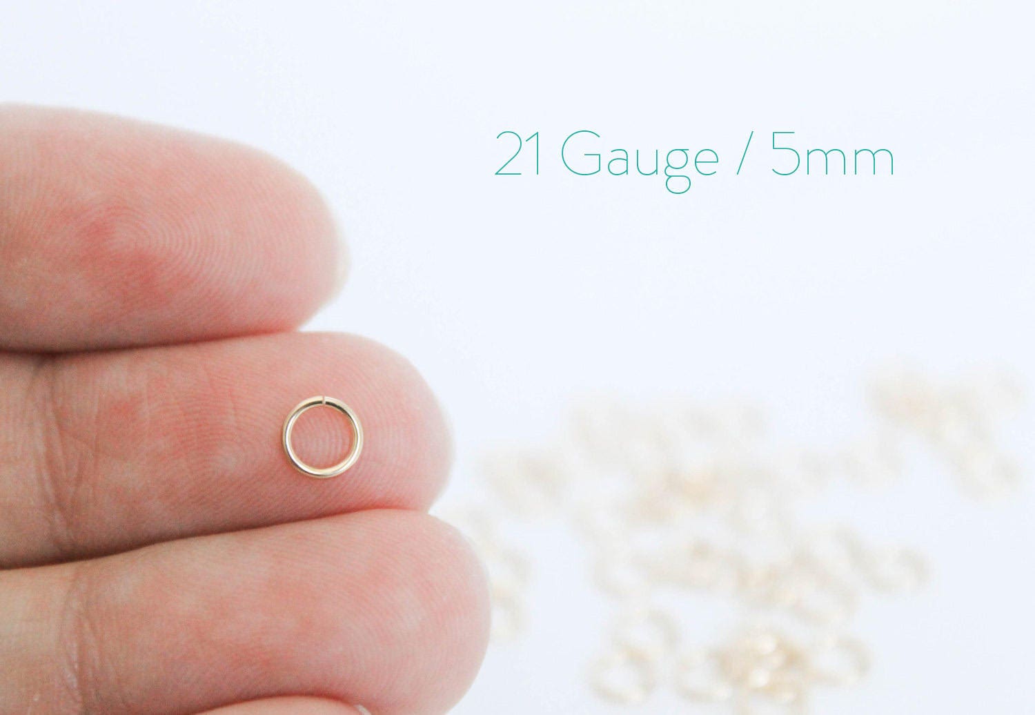 14K Gold Filled Open Jump Rings size 1.8x10 mm, Gold Filled jump rings,  Jewelry making, Jump ring, Large jump ring, Gold filled - 1 piece
