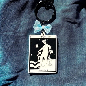 The Star Tarot Key Chain