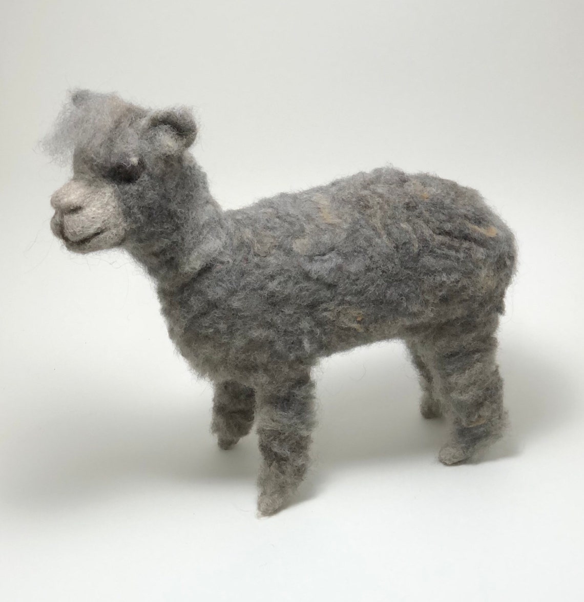 Needle Felted Alpaca Etsy
