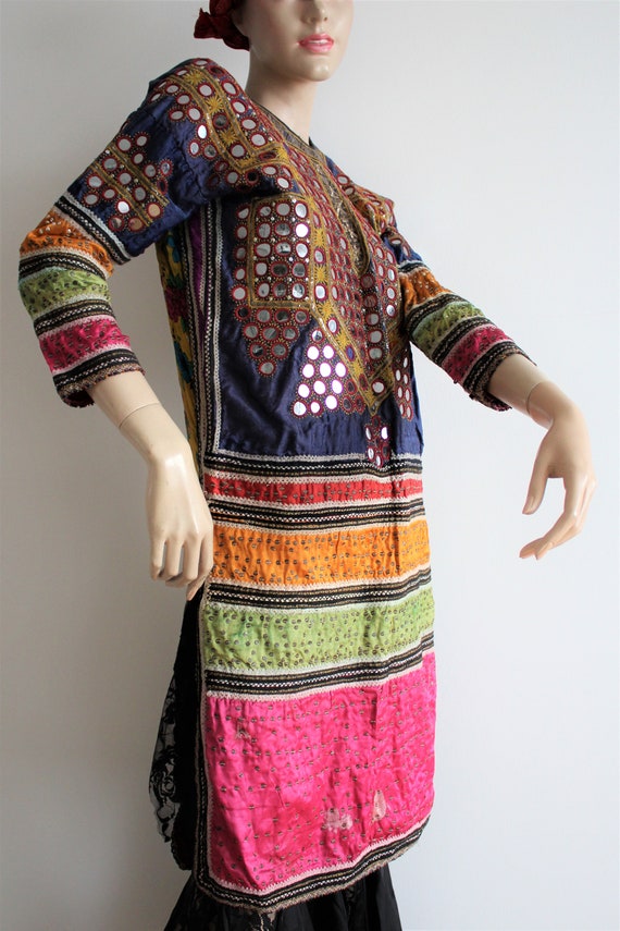 Vintage Choli Dress from Rajastan, India, Size XS… - image 3