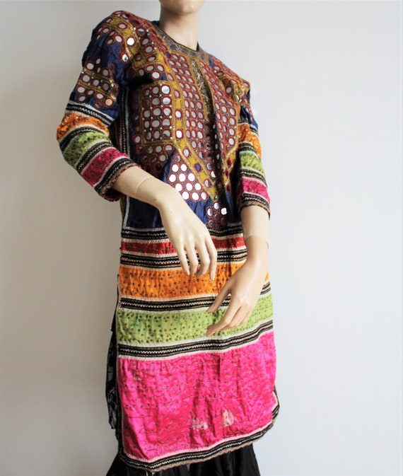 Vintage Choli Dress from Rajastan, India, Size XS… - image 1