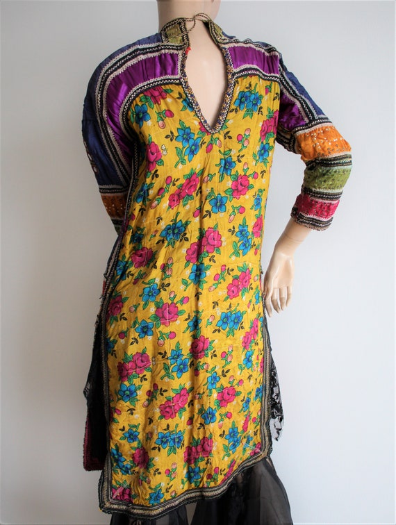 Vintage Choli Dress from Rajastan, India, Size XS… - image 5