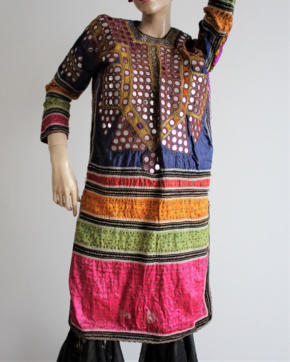 Vintage Choli Dress from Rajastan, India, Size XS… - image 2