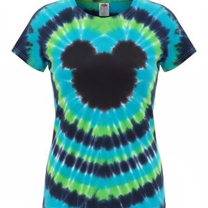 Youth & Adult Tie Dye Mickey T-Shirt Short and Long Sleeve