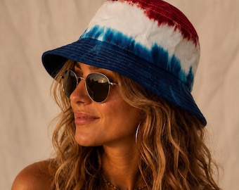 100% Cotton Tie Dye Bucket Hat