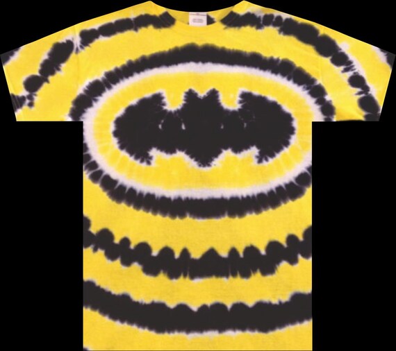 tie dye batman shirt
