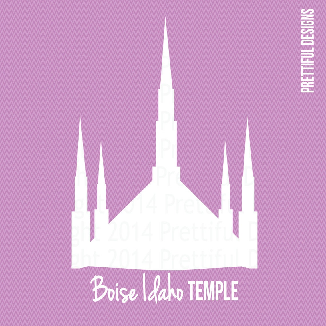 Boise Idaho Temple LDS Mormon Clip Art Png Eps Svg Vector - Etsy