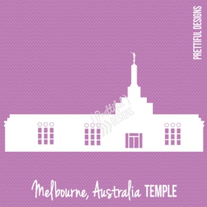 Melbourne Australia LDS Church of Jesus Christ Clip Art Silhouette png eps svg dxf Vector