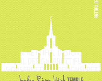 Jordan River Utah Temple LDS Church of Jesus Christ Clip Art png eps svg dxf Cut Files Vector