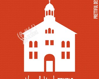 Vernal, Utah Temple LDS Church of Jesus Christ Clip Art png eps svg ai dxf Vector