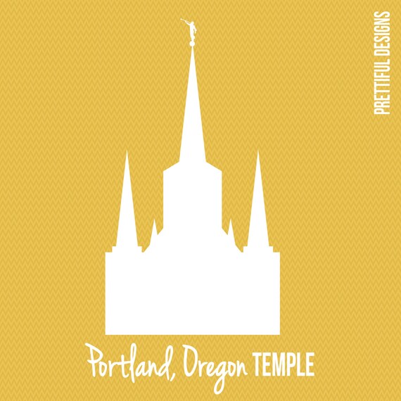 Portland Oregon Temple Lds Church Of Jesus Christ Clip Art Png Eps Svg Vector