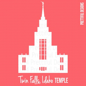 Twin Falls, Idaho Temple LDS Church of Jesus Christ Clip Art png eps svg Vector